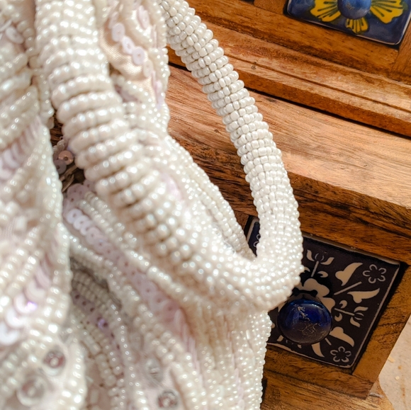 Ethnic Handmade Clutch with bead work. - Picture 4 of 4